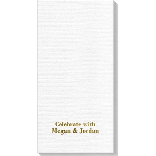 Basic Text of Your Choice Deville Guest Towels
